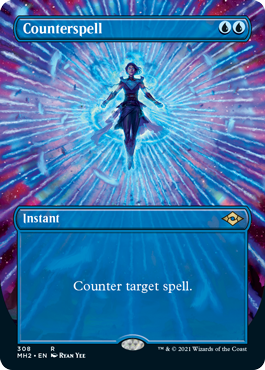 Counterspell (Borderless Alternate Art) [Modern Horizons 2] | Rock City Comics