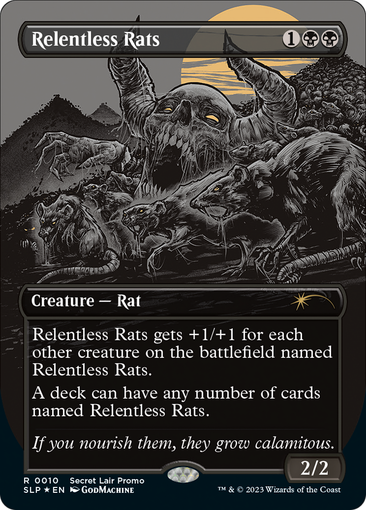 Relentless Rats (Borderless) [Secret Lair Showdown] | Rock City Comics