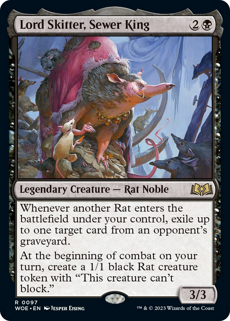 Lord Skitter, Sewer King [Wilds of Eldraine] | Rock City Comics