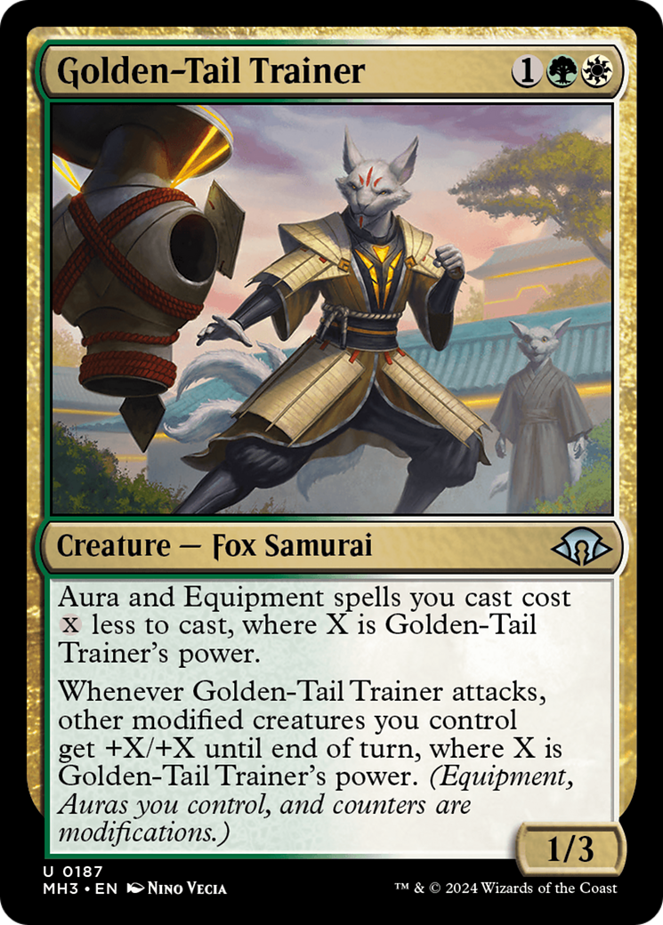 Golden-Tail Trainer [Modern Horizons 3] | Rock City Comics