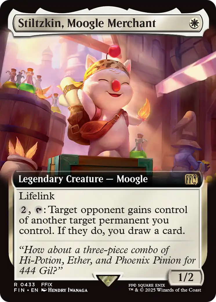 Stiltzkin, Moogle Merchant (Extended Art) [FINAL FANTASY] | Rock City Comics