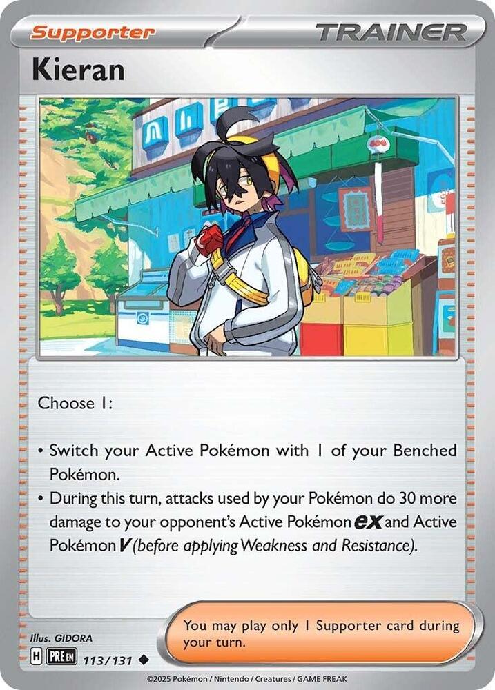 Kieran (113/131) [Scarlet & Violet: Prismatic Evolutions] | Rock City Comics