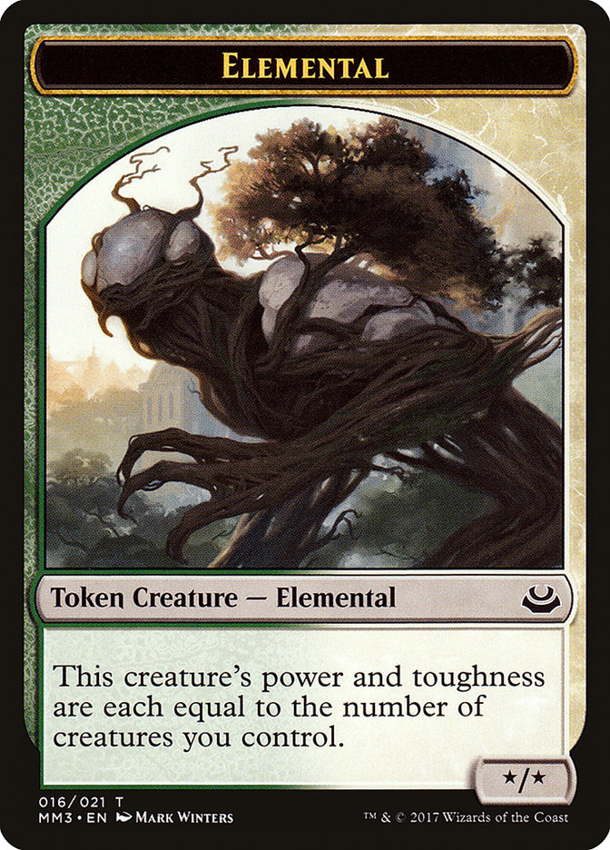 Elemental Token [Modern Masters 2017 Tokens] | Rock City Comics