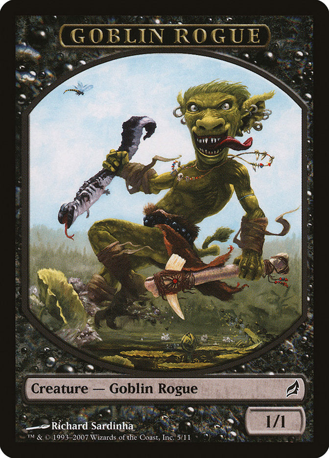 Goblin Rogue Token [Lorwyn Tokens] | Rock City Comics