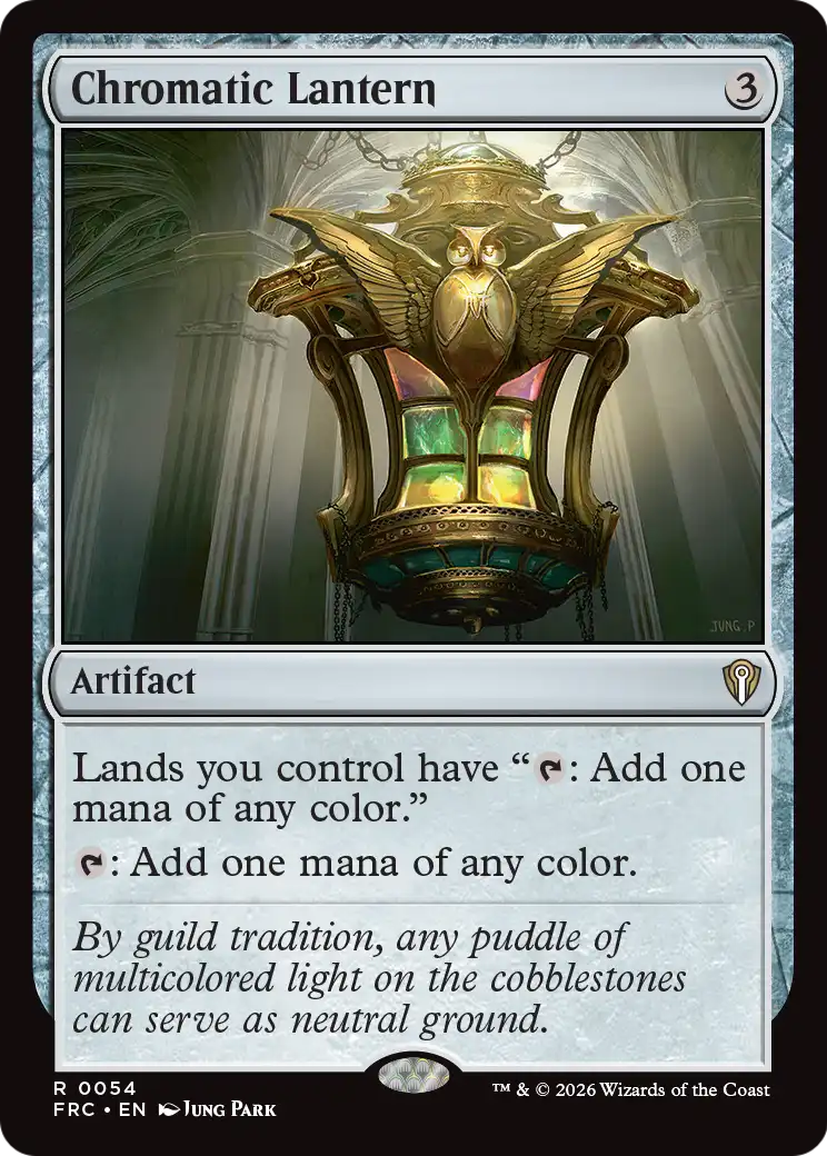 Chromatic Lantern [Reality Fracture Commander] | Rock City Comics