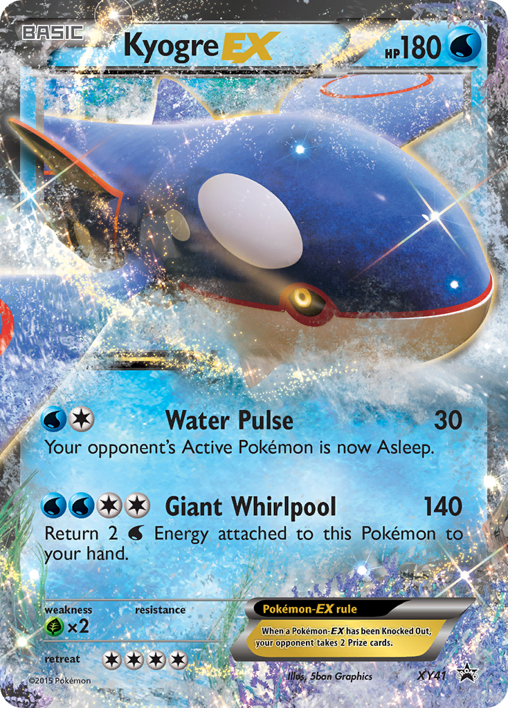 Kyogre EX (XY41) [XY: Black Star Promos] | Rock City Comics