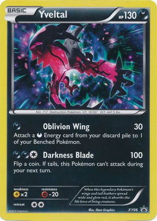 Yveltal (XY06) (Jumbo Card) [XY: Black Star Promos] | Rock City Comics