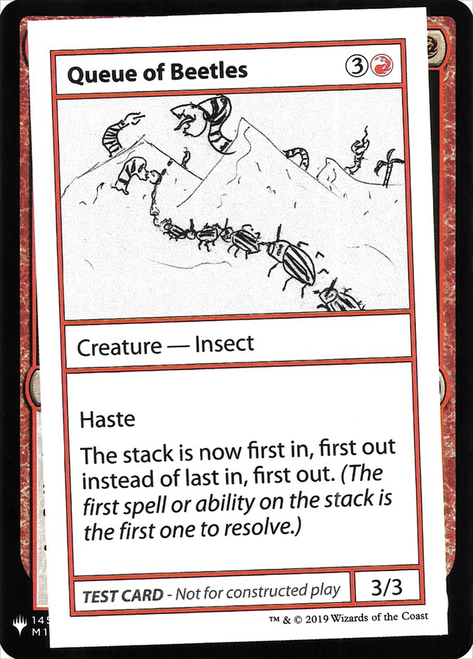 Queue of Beetles [Mystery Booster Playtest Cards] | Rock City Comics