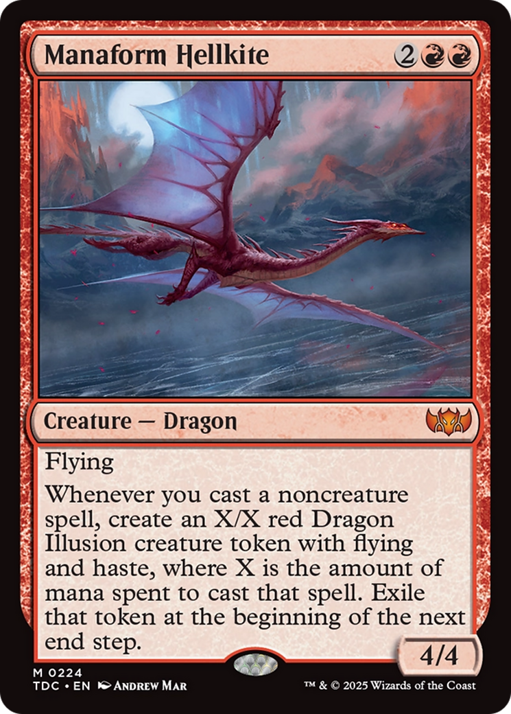 Manaform Hellkite [Tarkir: Dragonstorm Commander] | Rock City Comics