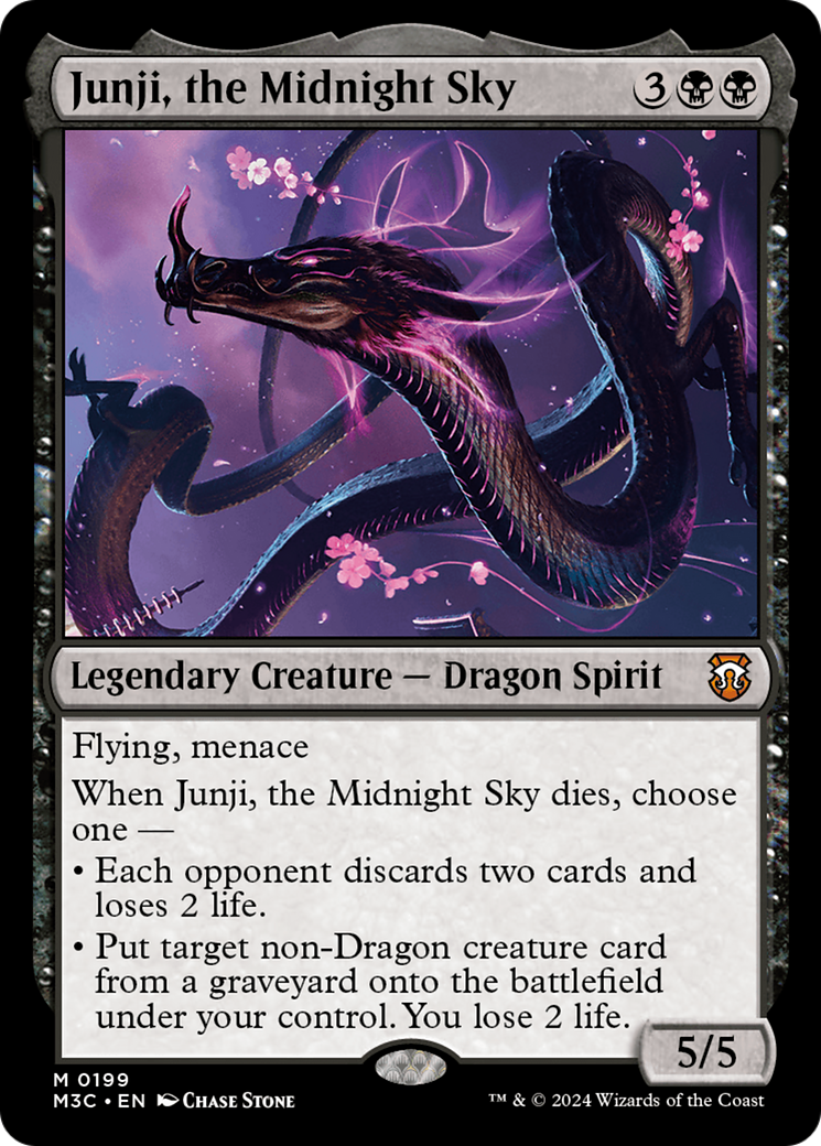 Junji, the Midnight Sky (Ripple Foil) [Modern Horizons 3 Commander] | Rock City Comics