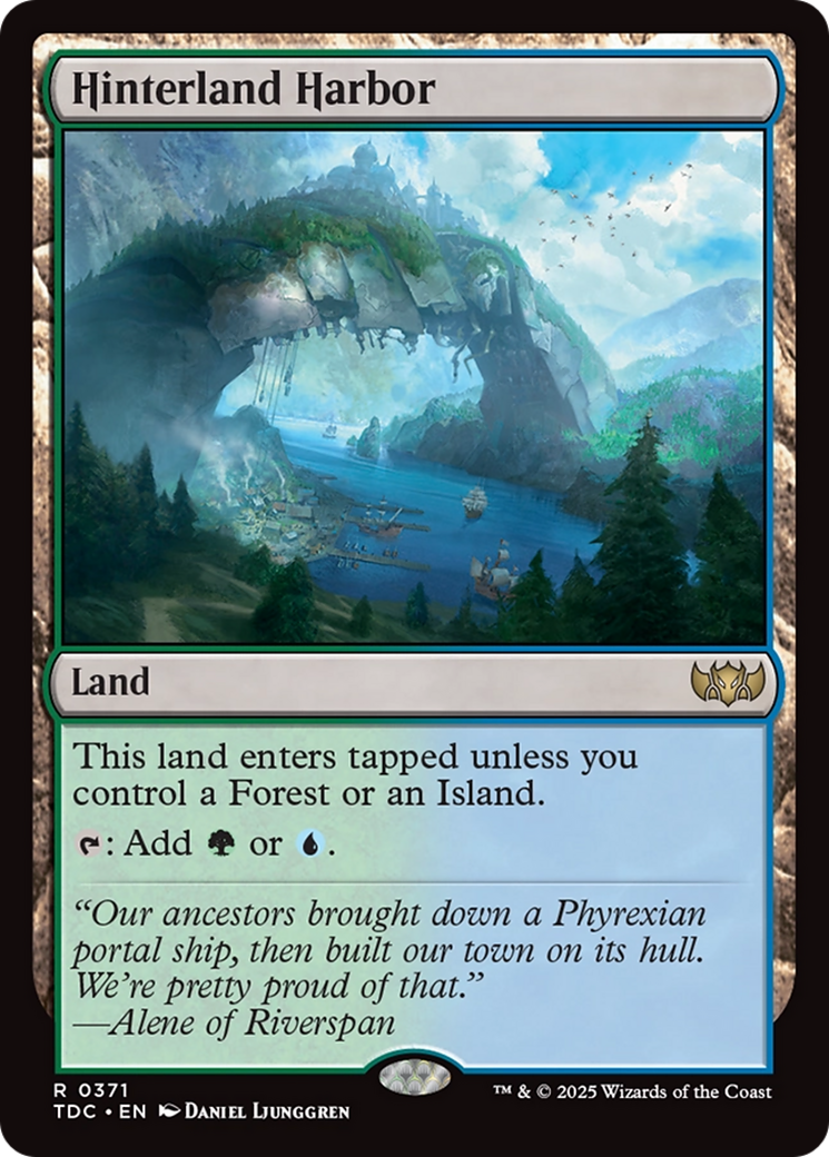 Hinterland Harbor [Tarkir: Dragonstorm Commander] | Rock City Comics