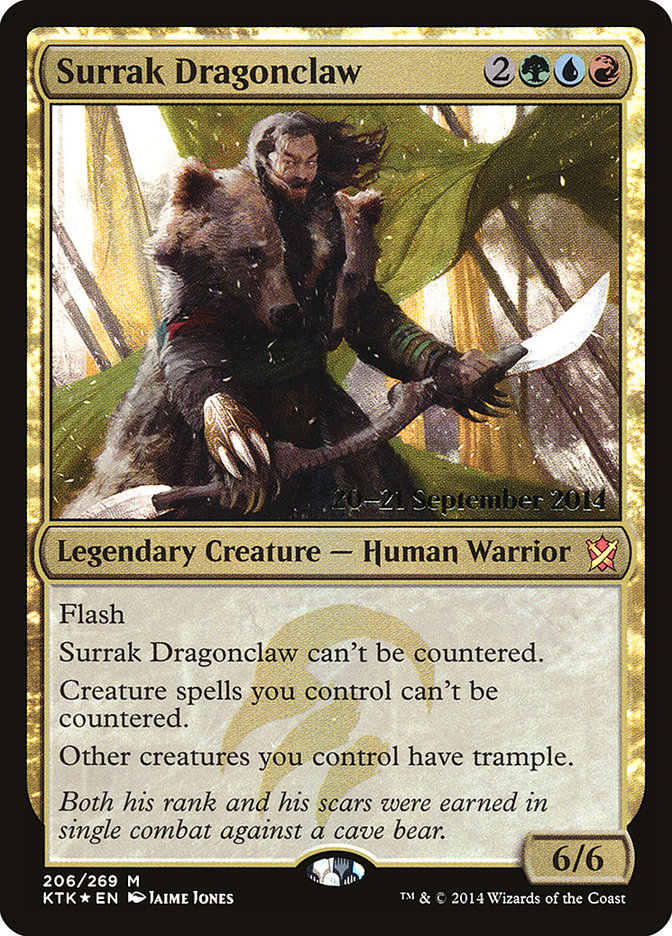 Surrak Dragonclaw [Khans of Tarkir Prerelease Promos] | Rock City Comics