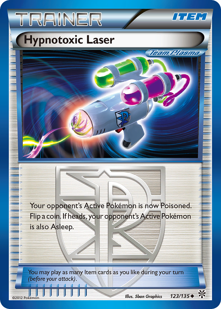 Hypnotoxic Laser (123/135) [Black & White: Plasma Storm] | Rock City Comics