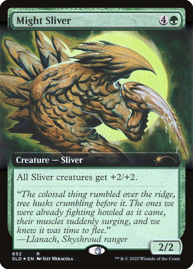 Might Sliver (Extended Art) [Secret Lair Drop Promos] | Rock City Comics