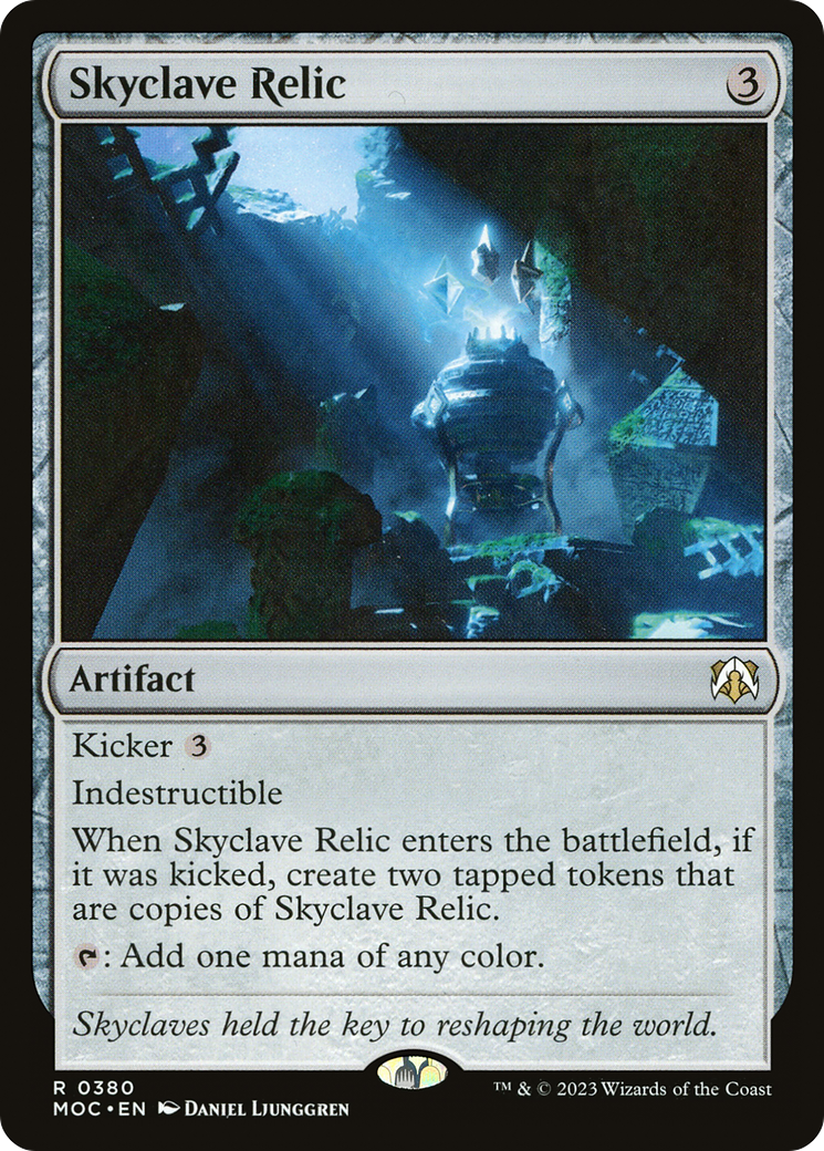 Skyclave Relic [March of the Machine Commander] | Rock City Comics