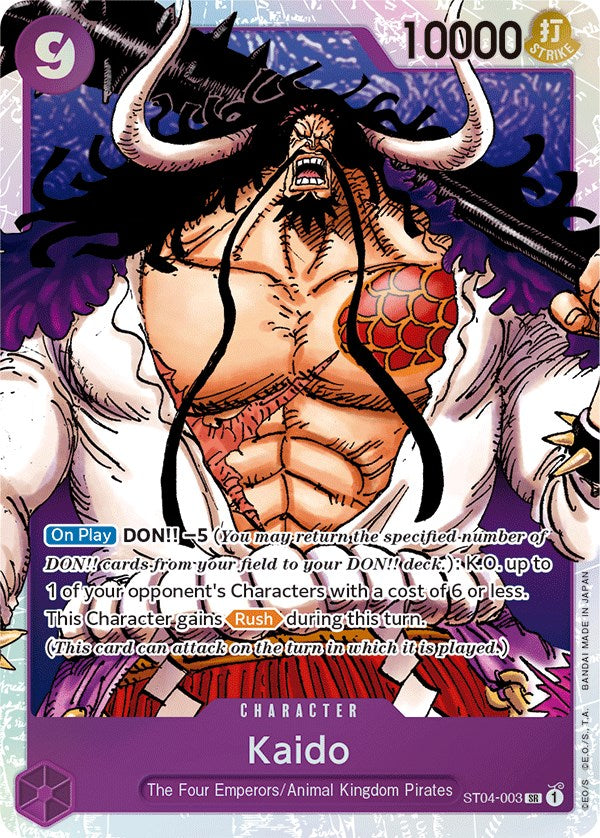 Kaido (003) [Starter Deck: Animal Kingdom Pirates] | Rock City Comics