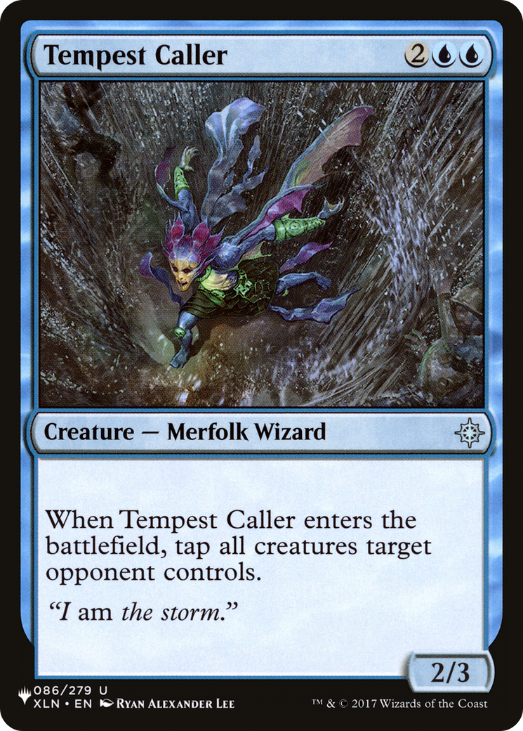 Tempest Caller [The List Reprints] | Rock City Comics