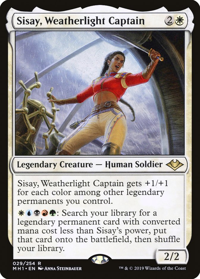 Sisay, Weatherlight Captain [Modern Horizons] | Rock City Comics