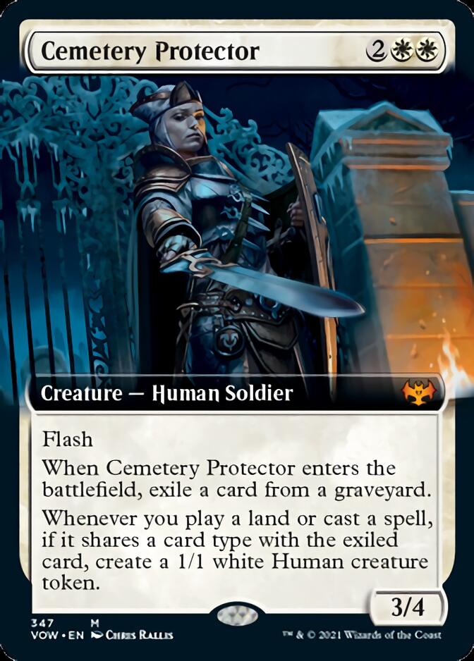 Cemetery Protector (Extended Art) [Innistrad: Crimson Vow] | Rock City Comics