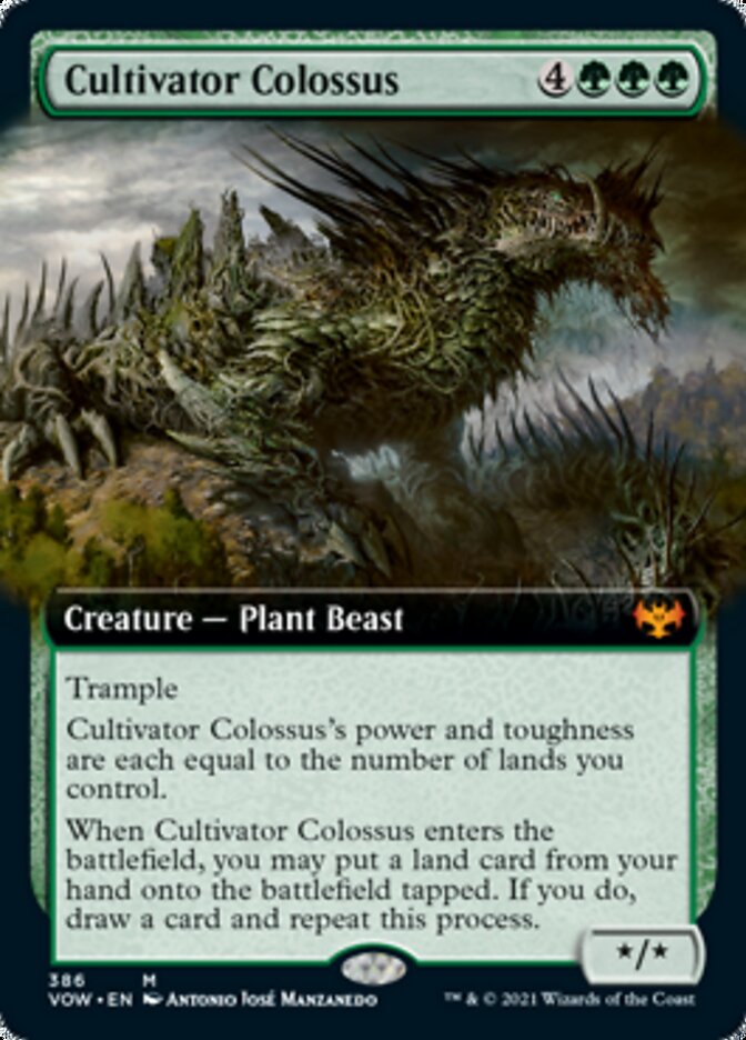 Cultivator Colossus (Extended Art) [Innistrad: Crimson Vow] | Rock City Comics