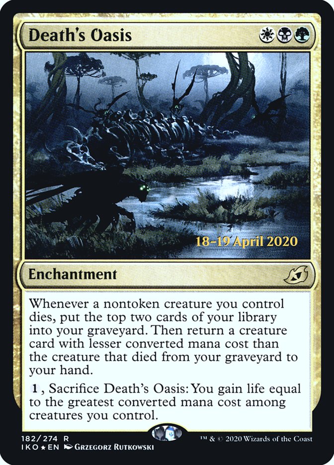 Death's Oasis [Ikoria: Lair of Behemoths Prerelease Promos] | Rock City Comics