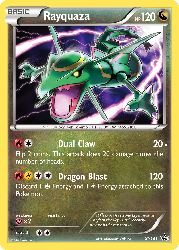 Rayquaza (XY141) [XY: Black Star Promos] | Rock City Comics