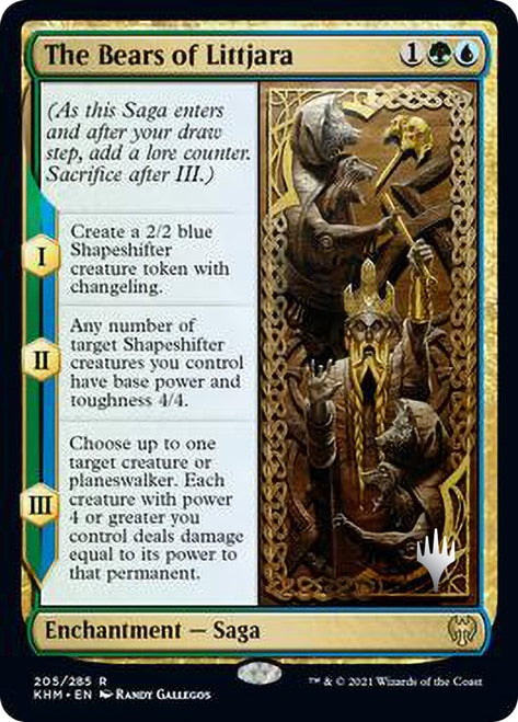 The Bears of Littjara (Promo Pack) [Kaldheim Promos] | Rock City Comics