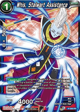 Whis, Stalwart Assistance (Unison Warrior Series Boost Tournament Pack Vol. 7) (P-368) [Tournament Promotion Cards] | Rock City Comics