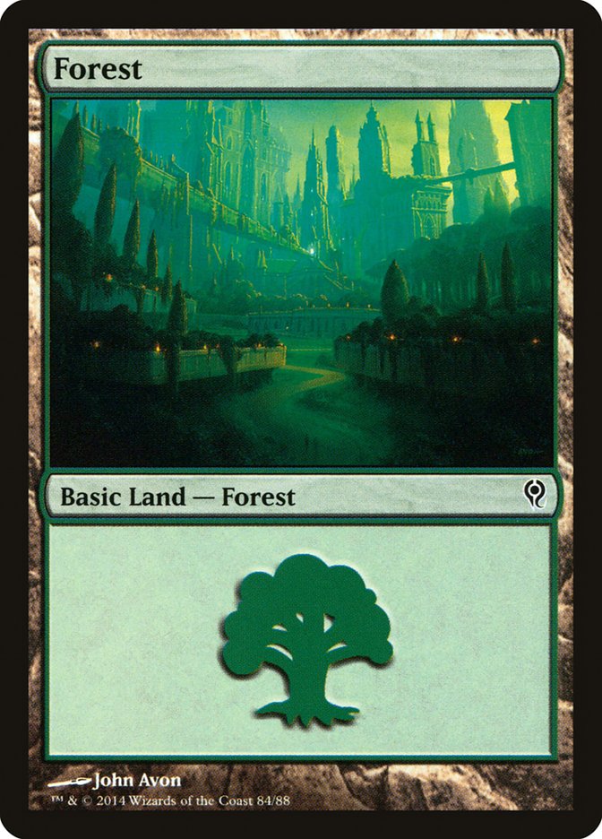 Forest (84) [Duel Decks: Jace vs. Vraska] | Rock City Comics