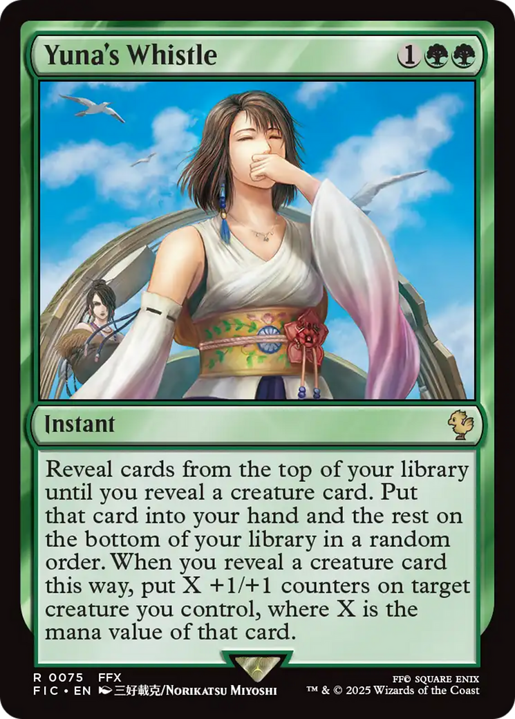 Yuna's Whistle [FINAL FANTASY Commander] | Rock City Comics