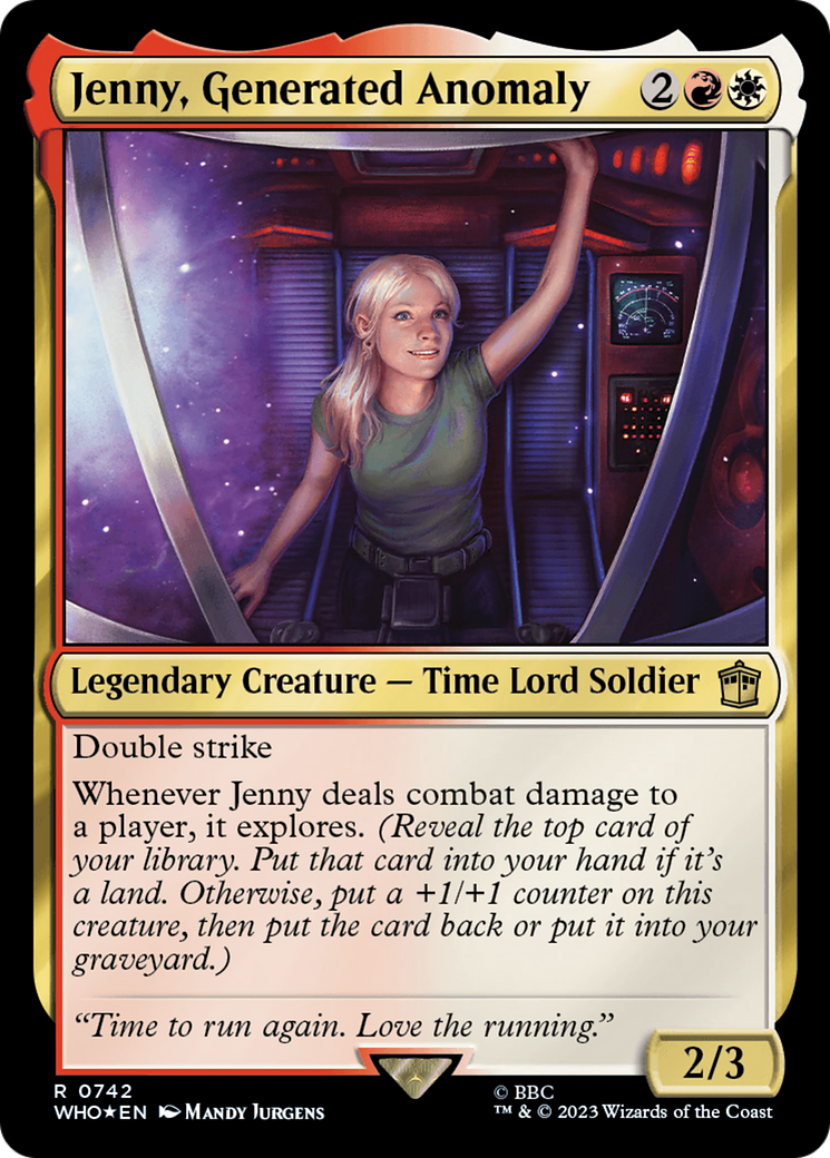 Jenny, Generated Anomaly (Surge Foil) [Doctor Who] | Rock City Comics