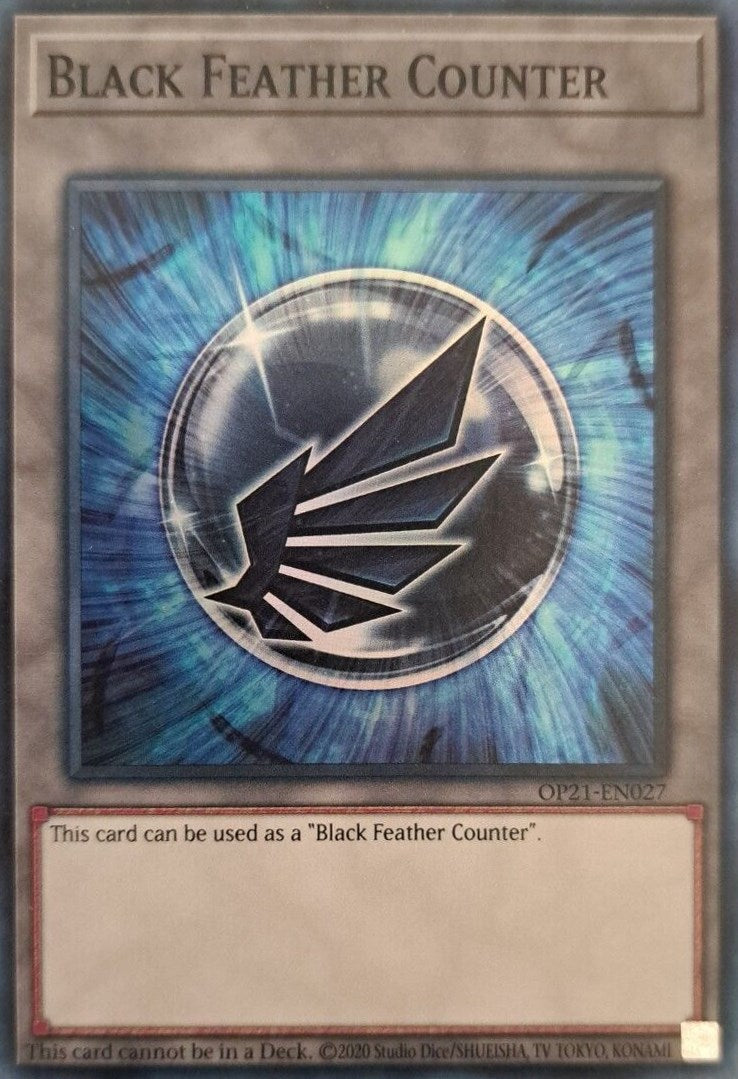 Black Feather Counter [OP21-EN027] Super Rare | Rock City Comics