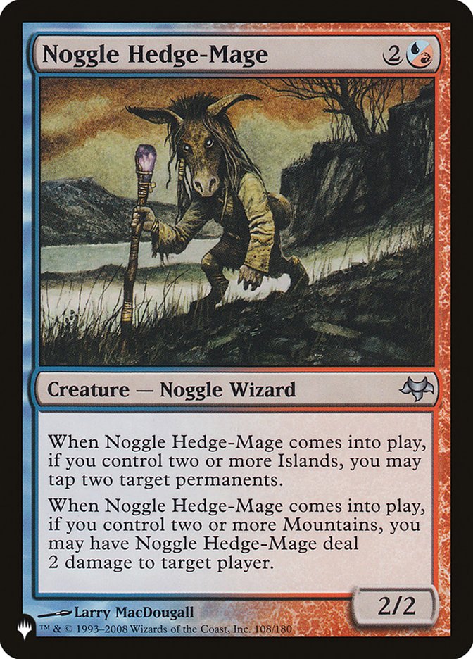 Noggle Hedge-Mage [The List] | Rock City Comics