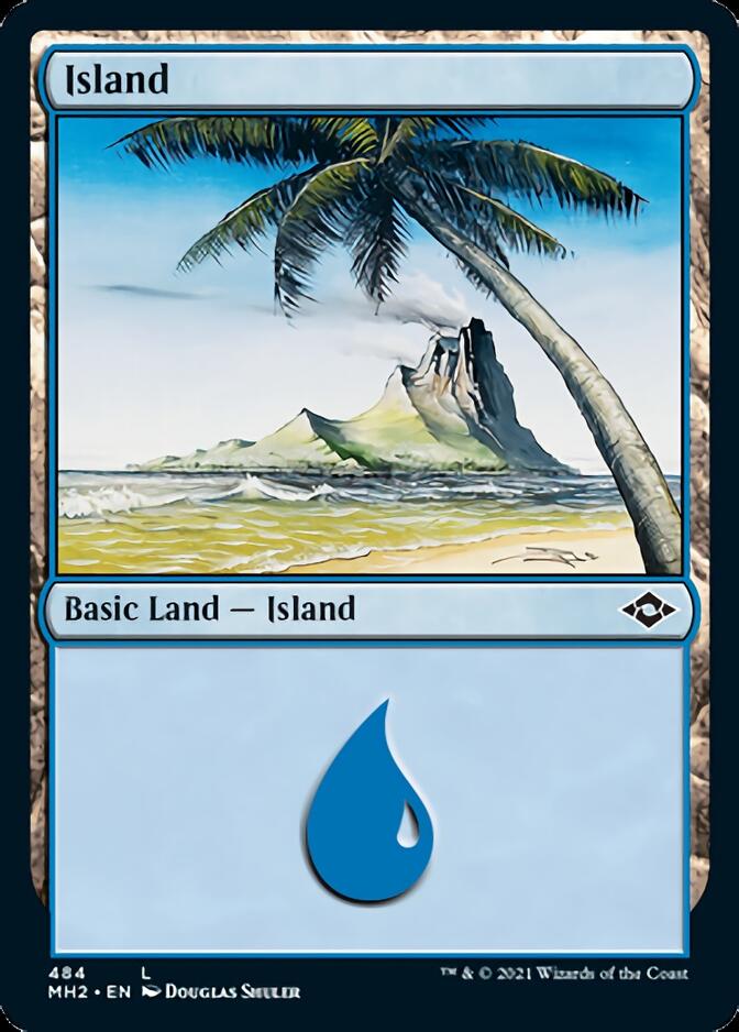 Island (484) (Foil Etched) [Modern Horizons 2] | Rock City Comics