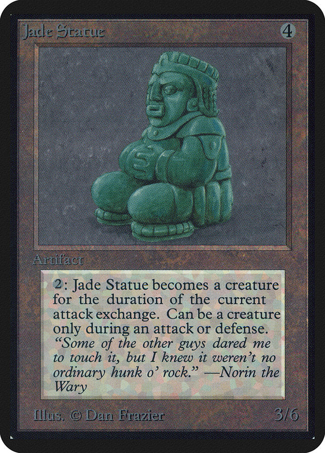 Jade Statue [Alpha Edition] | Rock City Comics