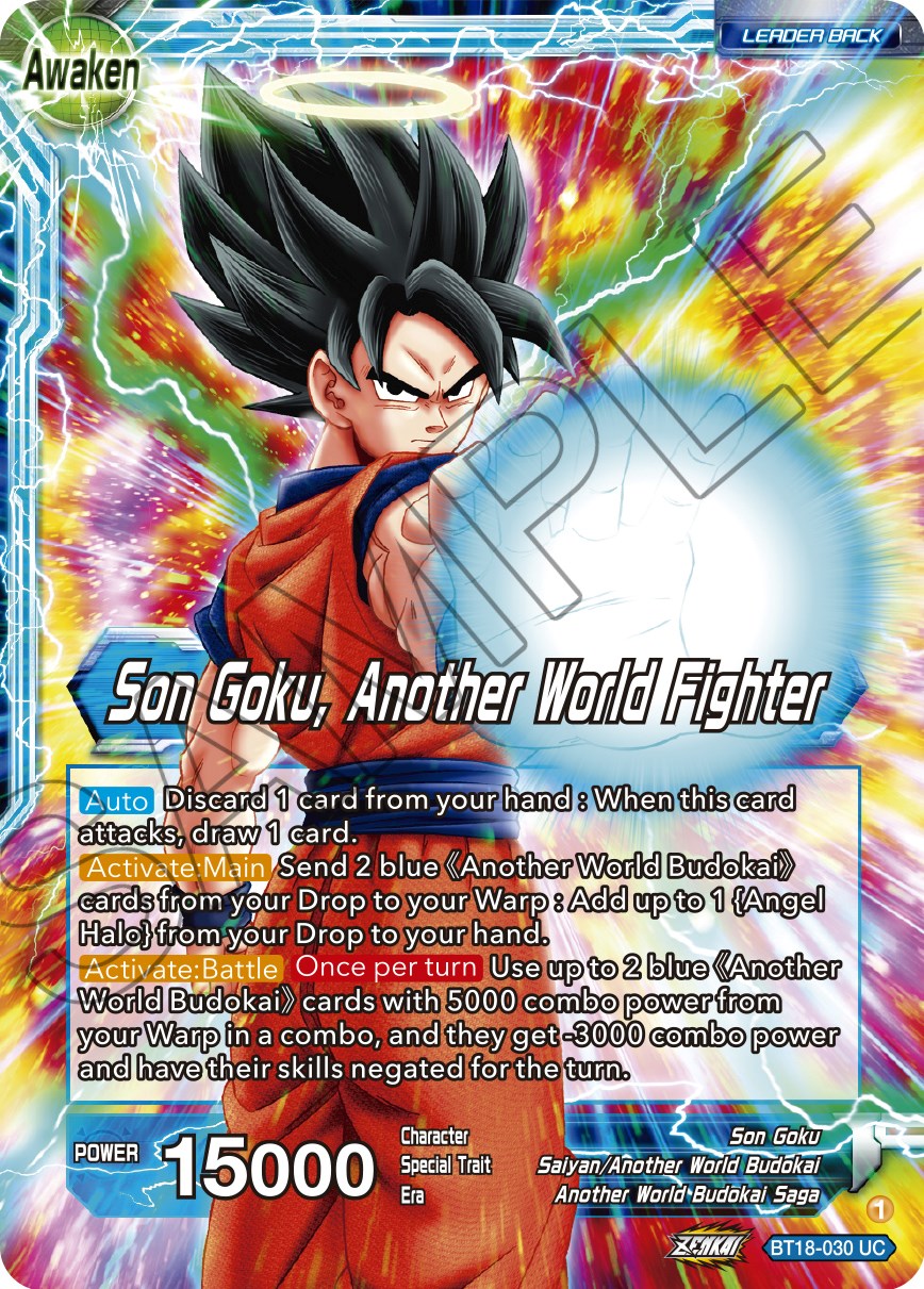 Son Goku // Son Goku, Another World Fighter (BT18-030) [Dawn of the Z-Legends] | Rock City Comics