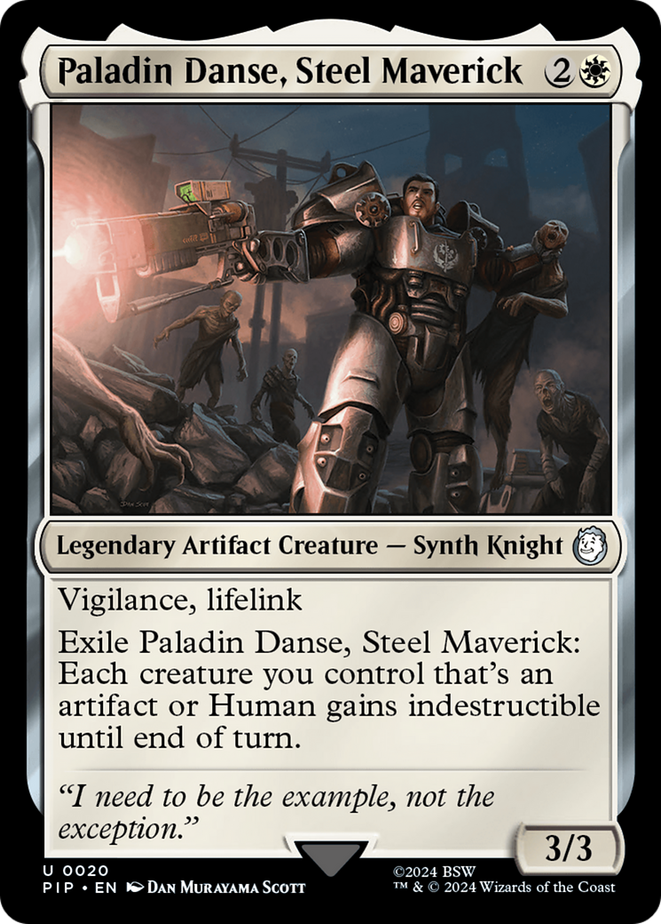 Paladin Danse, Steel Maverick [Fallout] | Rock City Comics