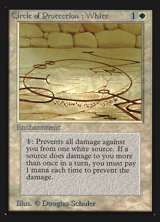 Circle of Protection: White [International Collectors' Edition] | Rock City Comics