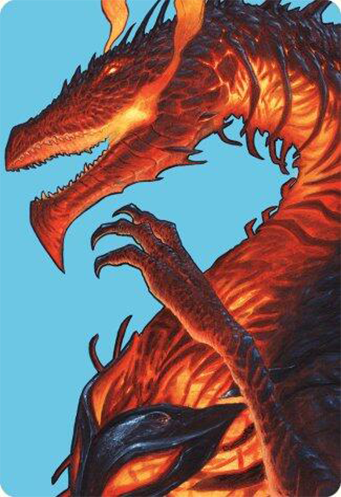 Herigast, Erupting Nullkite Art Card [Modern Horizons 3 Art Series] | Rock City Comics