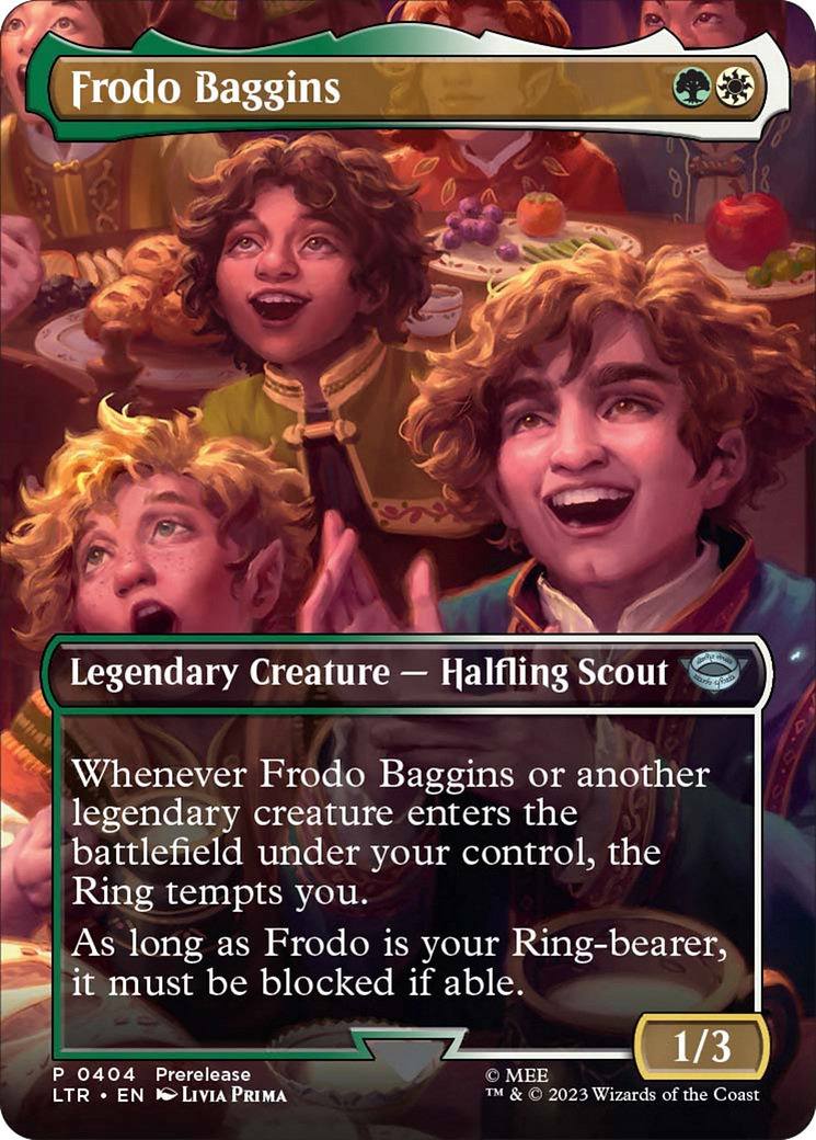 Frodo Baggins (Borderless Alternate Art) [The Lord of the Rings: Tales of Middle-Earth] | Rock City Comics