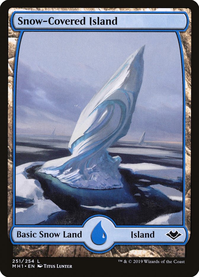 Snow-Covered Island [Modern Horizons] | Rock City Comics