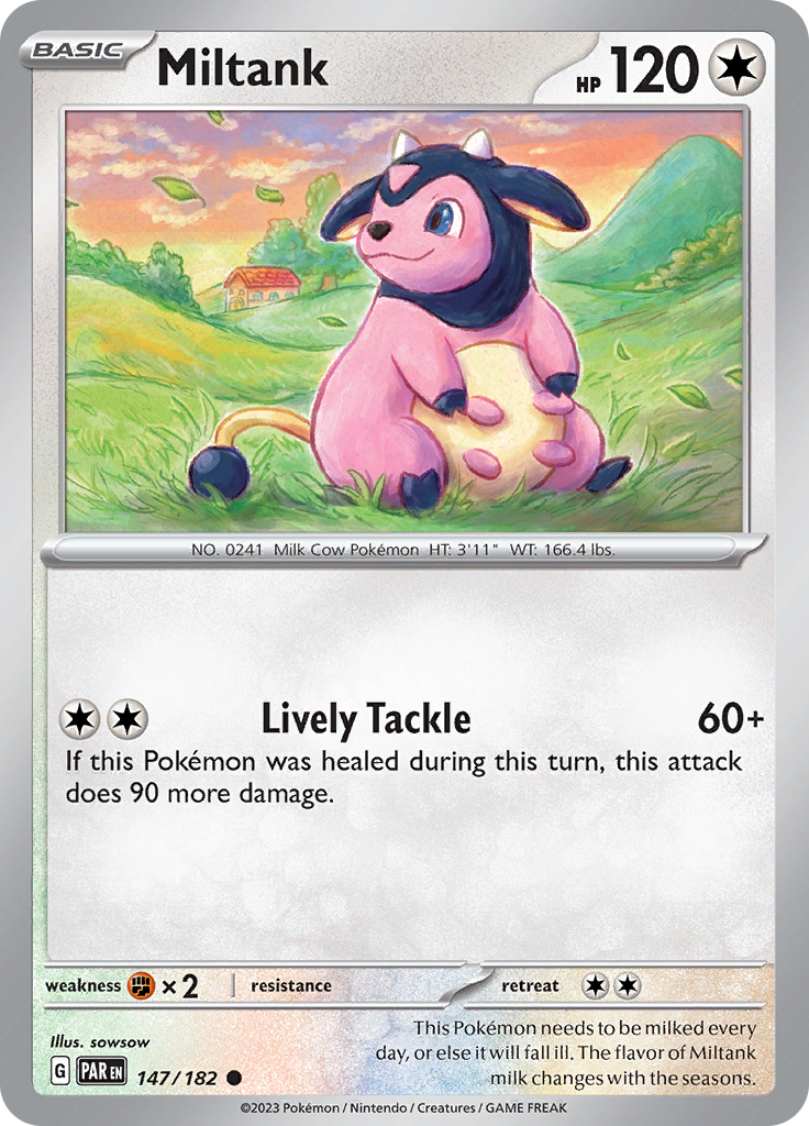 Miltank (147/182) [Scarlet & Violet: Paradox Rift] | Rock City Comics