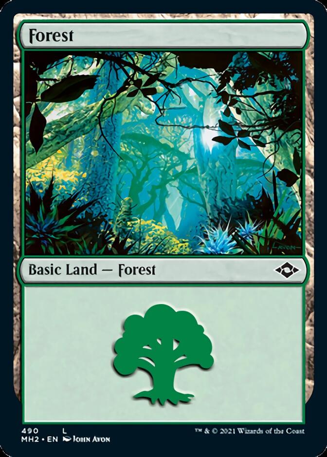 Forest (490) (Foil Etched) [Modern Horizons 2] | Rock City Comics