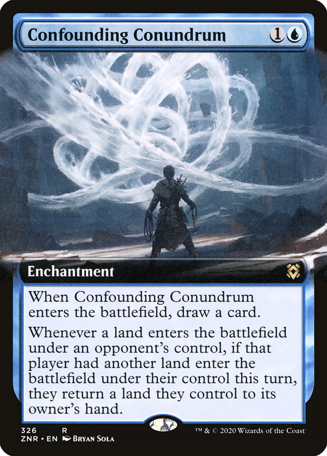 Confounding Conundrum (Extended Art) [Zendikar Rising] | Rock City Comics
