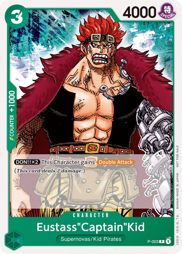 Eustass"Captain"Kid (Promotion Pack 2022) [One Piece Promotion Cards] | Rock City Comics