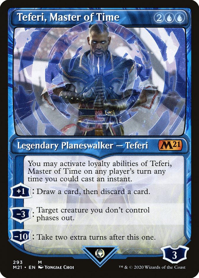 Teferi, Master of Time (Showcase) (293) [Core Set 2021] | Rock City Comics