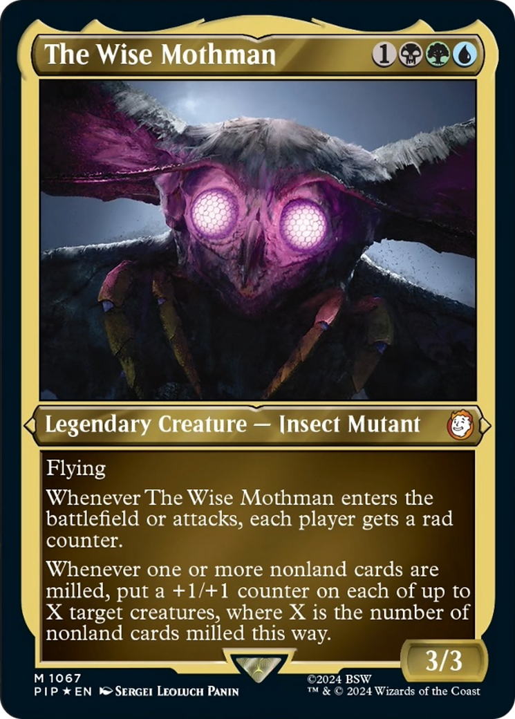 The Wise Mothman (Display Commander) [Fallout] | Rock City Comics