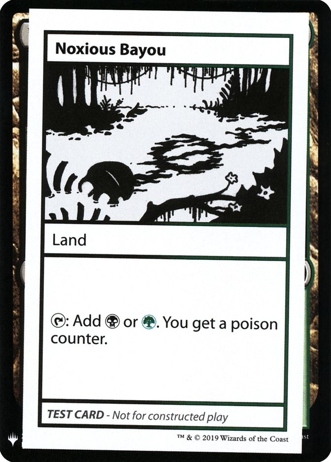 Noxious Bayou [Mystery Booster Playtest Cards] | Rock City Comics