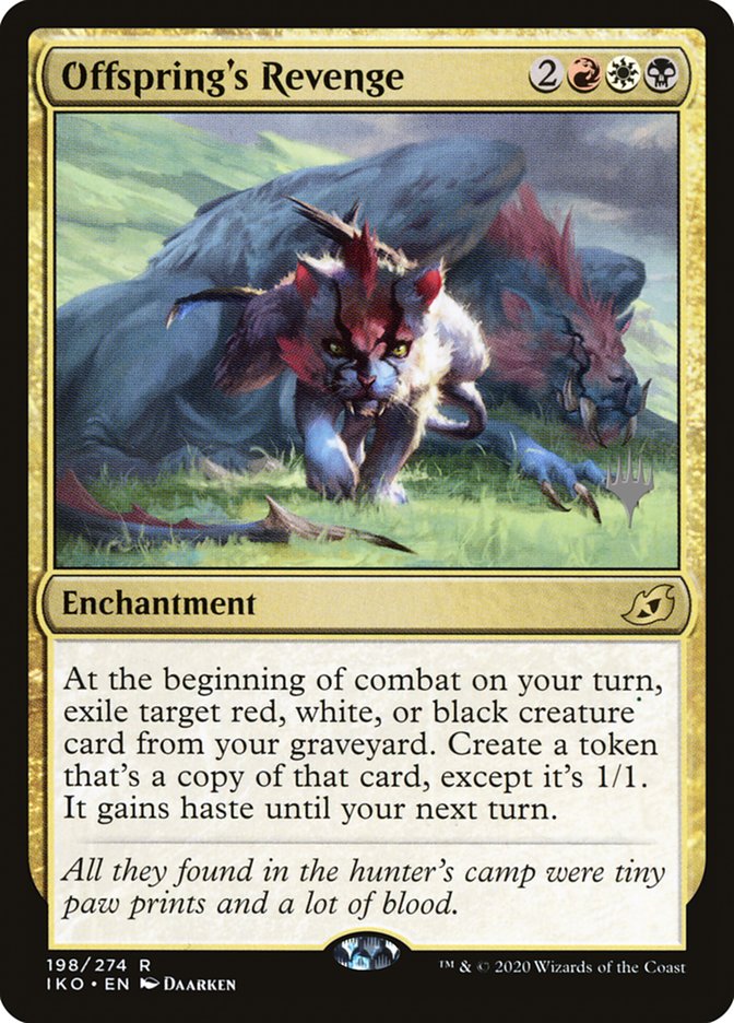 Offspring's Revenge (Promo Pack) [Ikoria: Lair of Behemoths Promos] | Rock City Comics