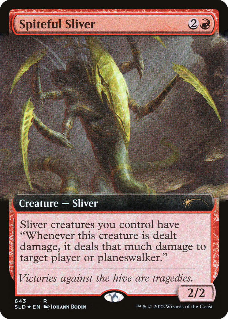 Spiteful Sliver (Extended Art) [Secret Lair Drop Promos] | Rock City Comics